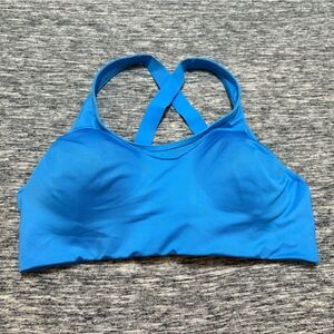 PINK Victoria's Secret Blue Sports Bra
